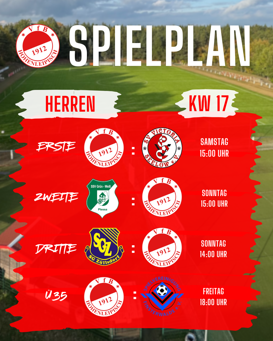 Spielplan KW17