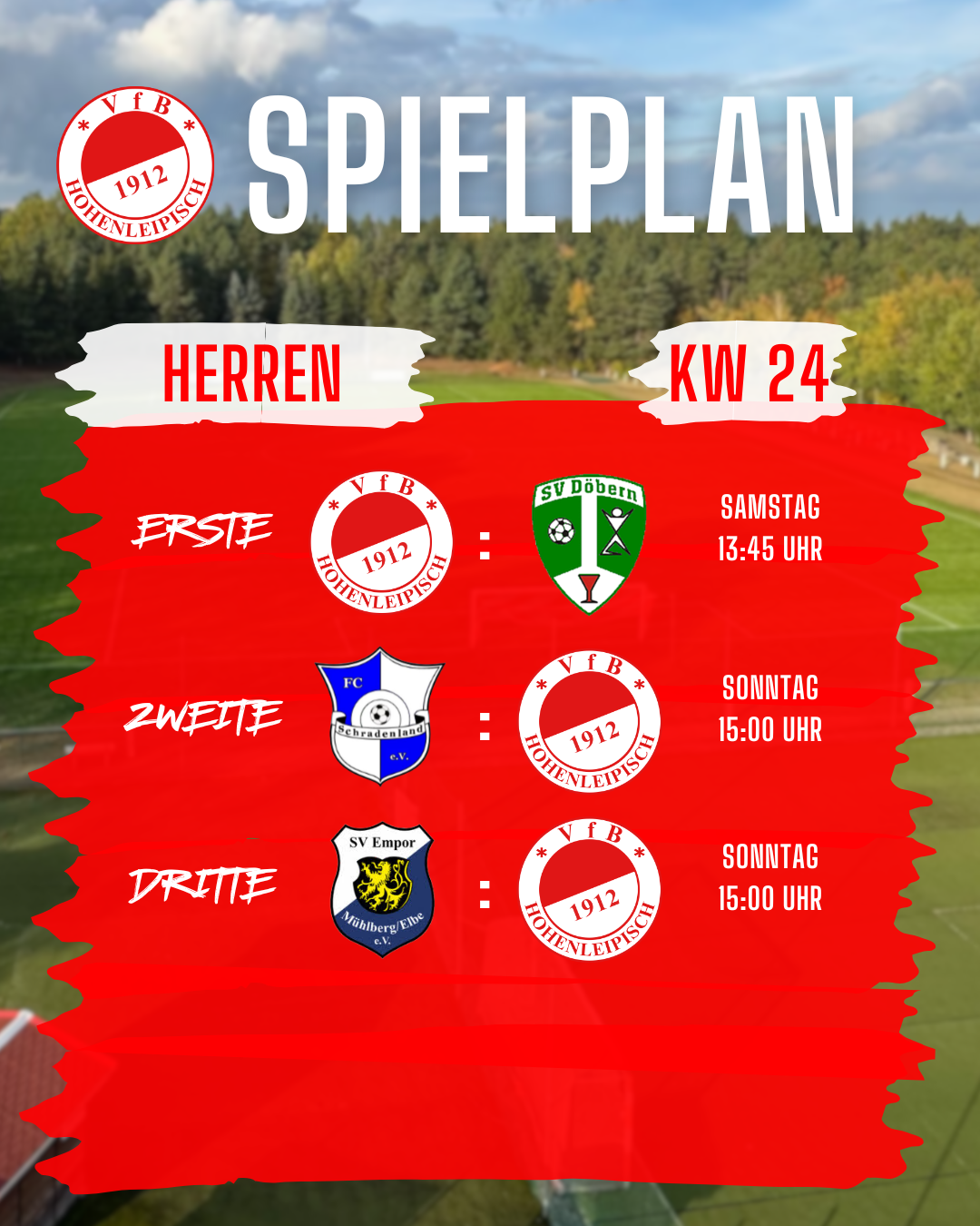 Spielplan KW24