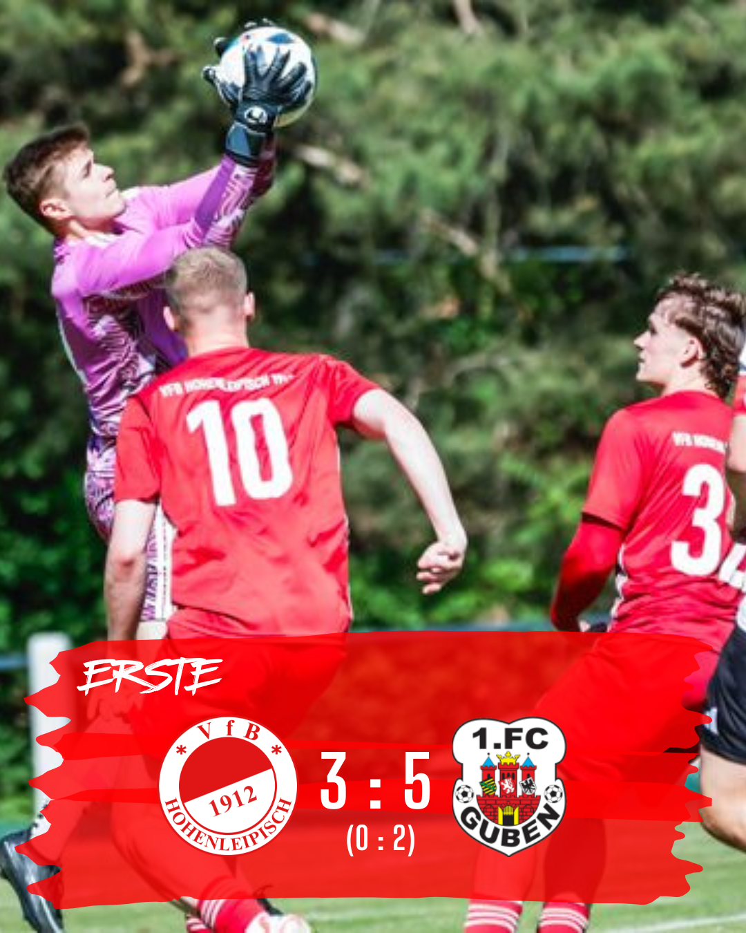 VfB ERSTE : 1. FC Guben Nord