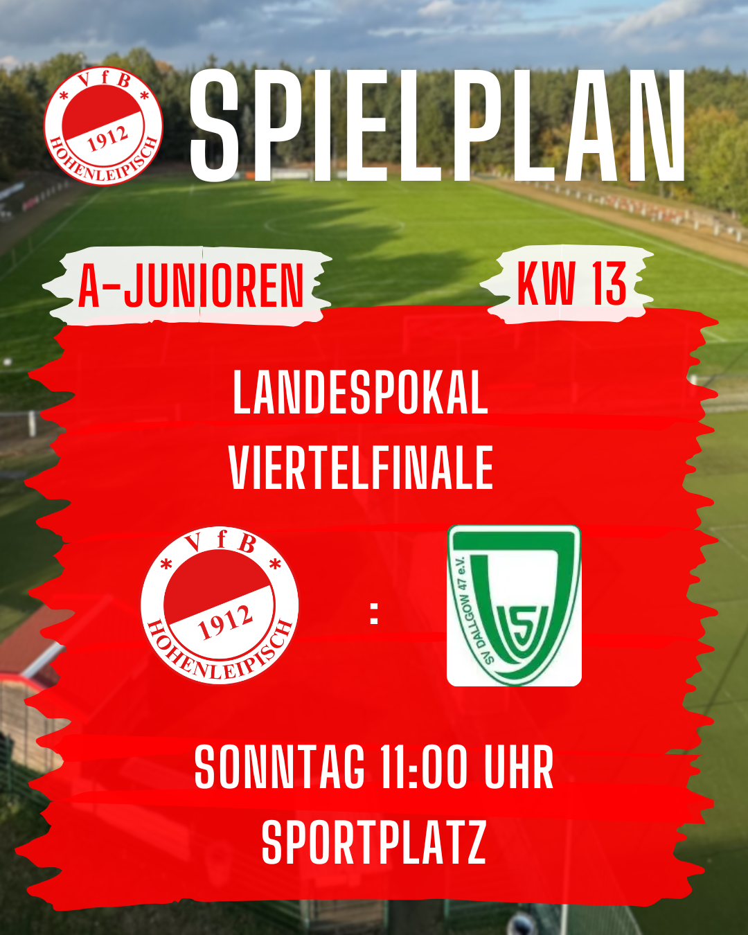 Spielplan KW13 Nachwuchs